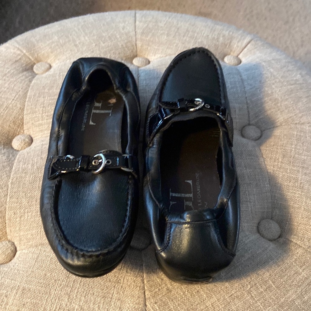 AGL black loafers
